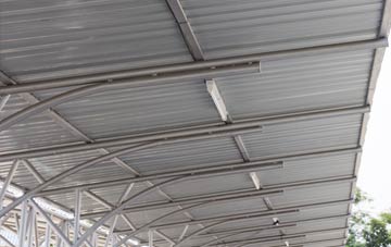 installing Pentre Bont metal roofing